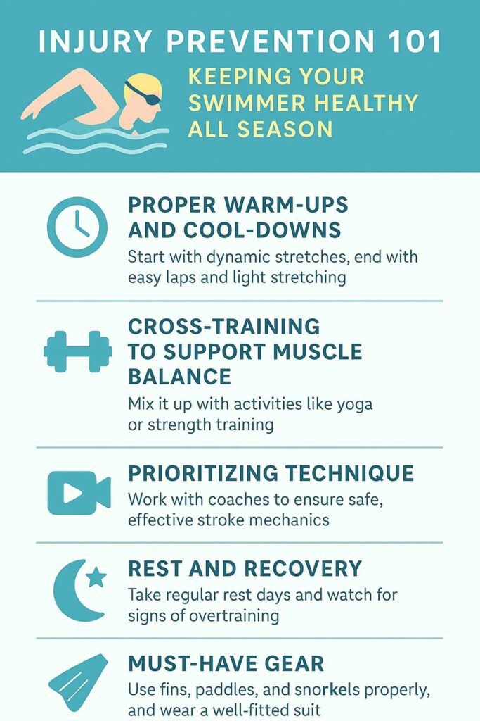 Swimmer injury prevention