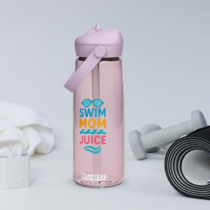 Swim Mom Juice Water Bottle – Fun, Functional, and Eco-Friendly